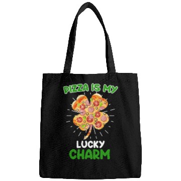Discover Pizza is my Lucky Charm Pizza Fan Bags