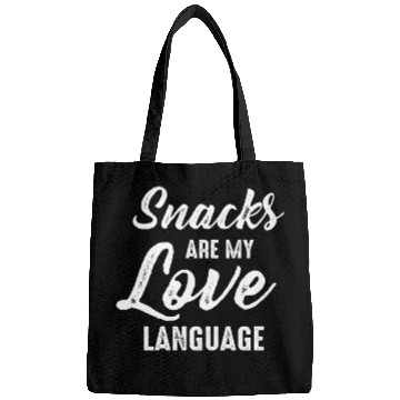 Discover Snacks Are My Love Language Bags