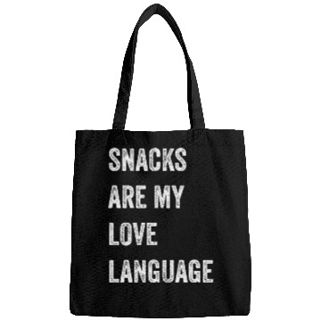 Discover Snacks Are My Love Language Bags
