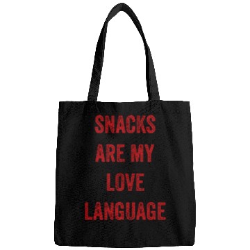 Discover Snacks Are My Love Language Bags