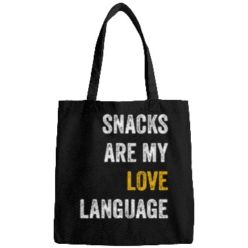 Discover Snacks Are My Love Language Bags