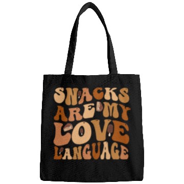 Discover Snacks Are My Love Language Bags