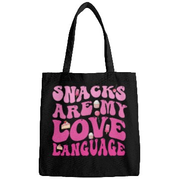 Discover Snacks Are My Love Language Bags