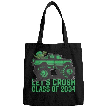 Discover Lets crush class of 2034 dark green vehicle sketch Bags
