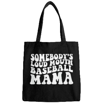 Discover Somebody s Loud Mouth Baseball Mama Bags