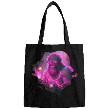 Discover Cyborg Gorilla Mecha Steampunk Style Bags