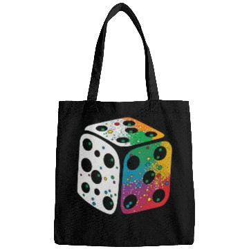 Discover Abstract dice Bags