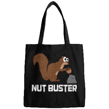 Discover Nut Buster, Funny Squirrel Pun Bags