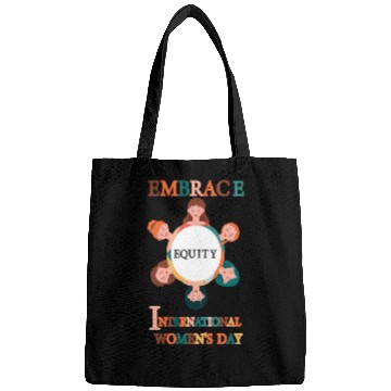 Discover Embrace Equity International Women's Day Bags