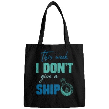 Discover I don't give a ship cruise vacation spring break Bags