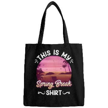 Discover Party Sun Beach This is my Spring Break Bags