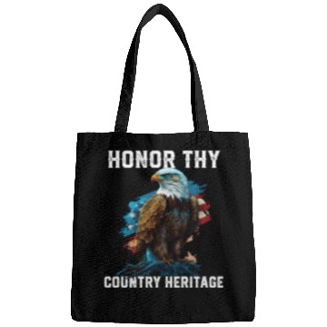Discover Honor Thy Country Heritage American Bald Eagle Bags