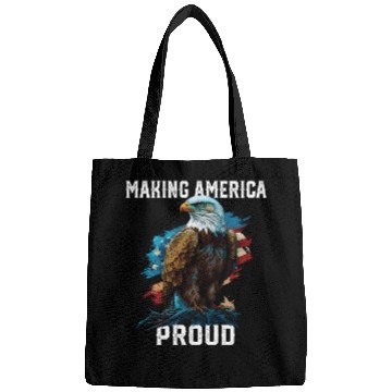 Discover Making America Proud American Bald Eagle Bags