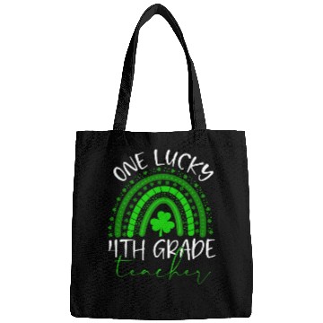 Discover One Lucky 4th Grade Teacher St. Patrick's Day 2022 Bags