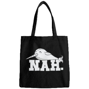 Discover Procrastinating Narwhal Lover Aquatic Animals Bags