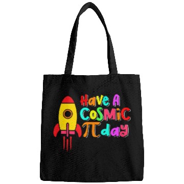 Discover Retro Have A Cosmic Pi Day 3 14 Cute Mathematic Ma Bags