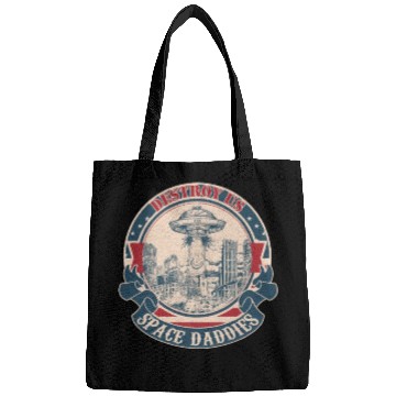 Discover Destroy us space daddies vintage Bags