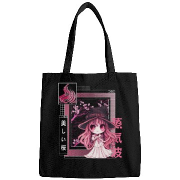 Discover Witch Chibi Japanese Vaporwave Aesthetic Pastel Go Bags