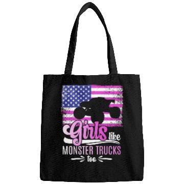Discover Girls Like Monster Trucks Too Girls Monster Truck Bags