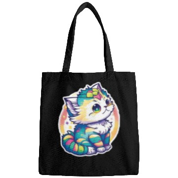 Discover Cute Chibi Kitten Bags