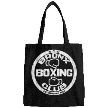Discover Bronx Boxing Club Squared Circle Distressed Bags