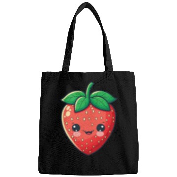 Discover Cute Kawaii Strawberry Fruit Grower Farm Bags