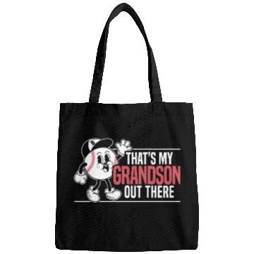 Discover Baseball Grandma Baseball Grandpa Baseball Fan Bags
