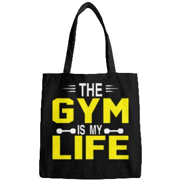 Discover The Gym is my Life Bags