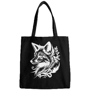 Discover Cunning Fox In Tattoo Ink Bags