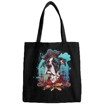 Discover Great Dane Dog Pirate Bags