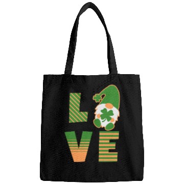 Discover Gnome St Patricks Day Woman Love, Lucky Clover Bags