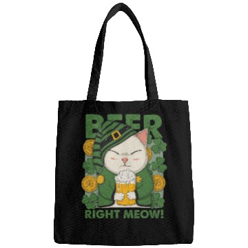 Discover Beer Right Meow Bags