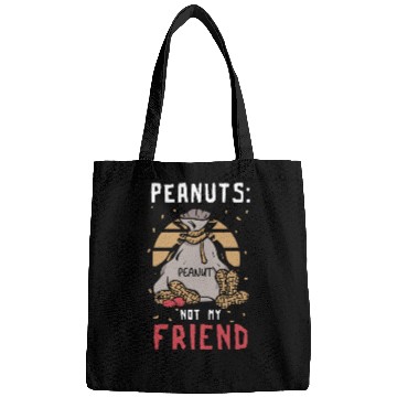 Discover Peanuts Not My Friend Peanut Allergic Bags