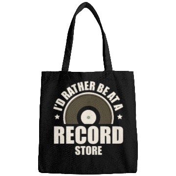 Discover I'd Rather Be At A Record Store Audiophile Vinyl Bags