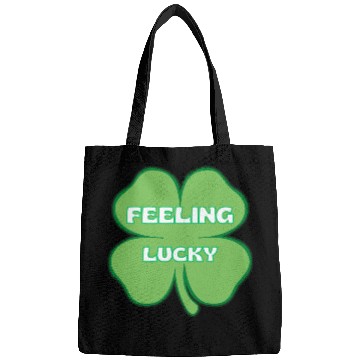 Discover FEELING lucky funny St. patty's day Bags