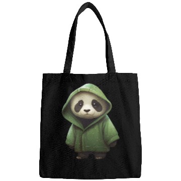 Discover The panda in the green Bags