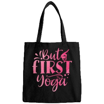 Discover But First Yoga Bags