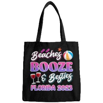 Discover Beach Booze Besties Florida Vacation Spring Break Bags