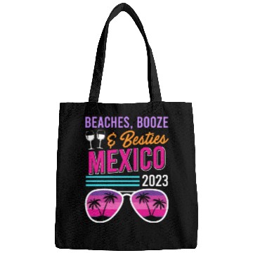 Discover Beaches Booze Besties Mexico Vacation Spring Break Bags
