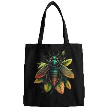Discover Abstract Art Beautiful Nature Beetle Bags