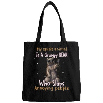 Discover My Spirit animal Is A Grumpy Bear Bags