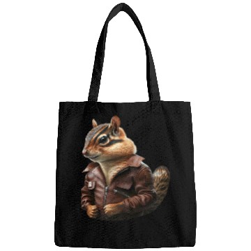 Discover Chipmunk flight captain leather jacket pilot Bags