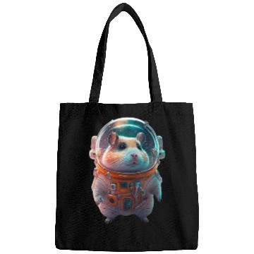 Discover Hamster astronaut spacesuit Bags