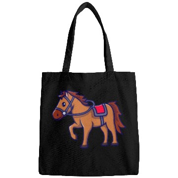 Discover Horse racing funny Bags
