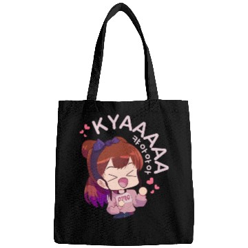 Discover Kyaa Funny KPOP Anime Chibi Korean Pop Music Bags