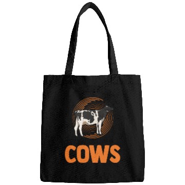 Discover Cow Gift Farmer Cattle Breeder Cows Bags