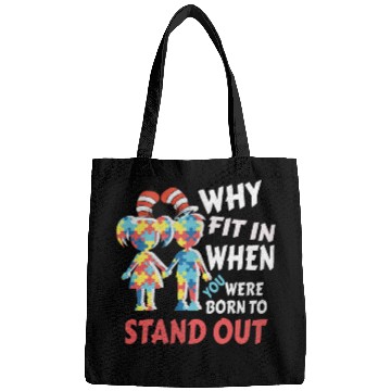 Discover Why Fit In Autism Awareness Doctor Teacher Bags