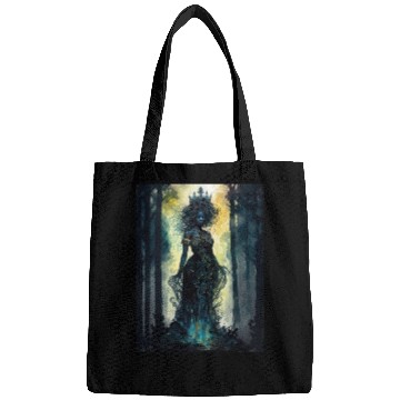Discover Black Nature Goddess - African American, Woodland Bags