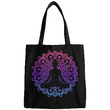 Discover Yoga Meditation Mandala Vector Bags