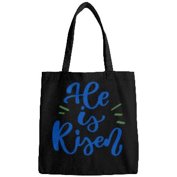 Discover He Is Risen Religious Easter Bags